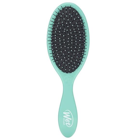 Wet Original Detangler Brush in Aqua glides through tangles without damage - Picture 1 of 8